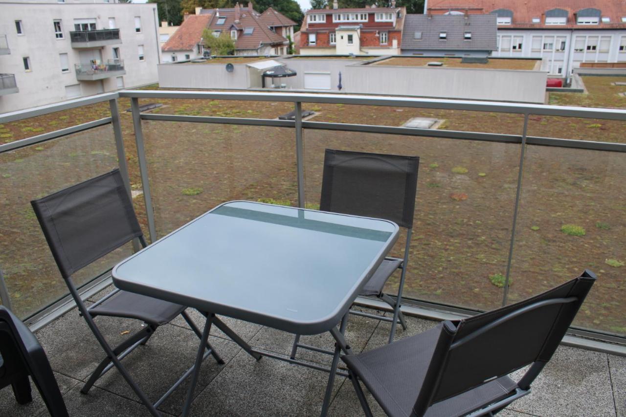 Appartement Confortable Avec Parking Prive Schiltigheim Exterior foto